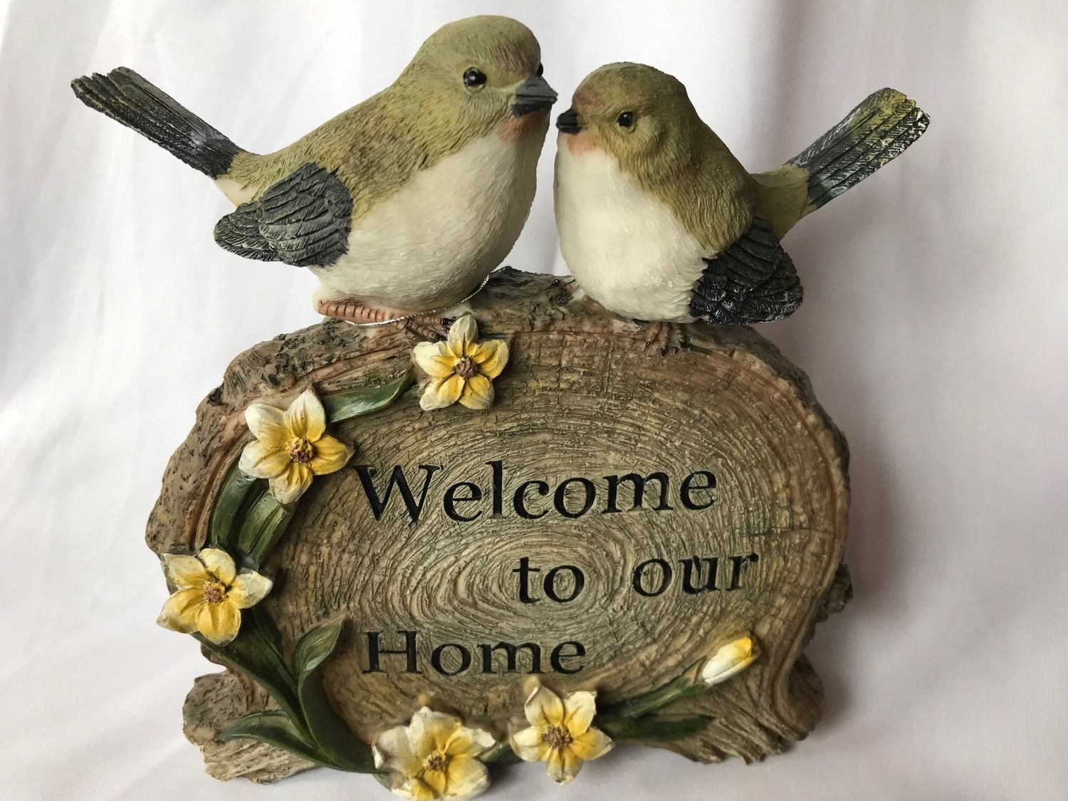 Welcome to Our Home - Bird Figurine
