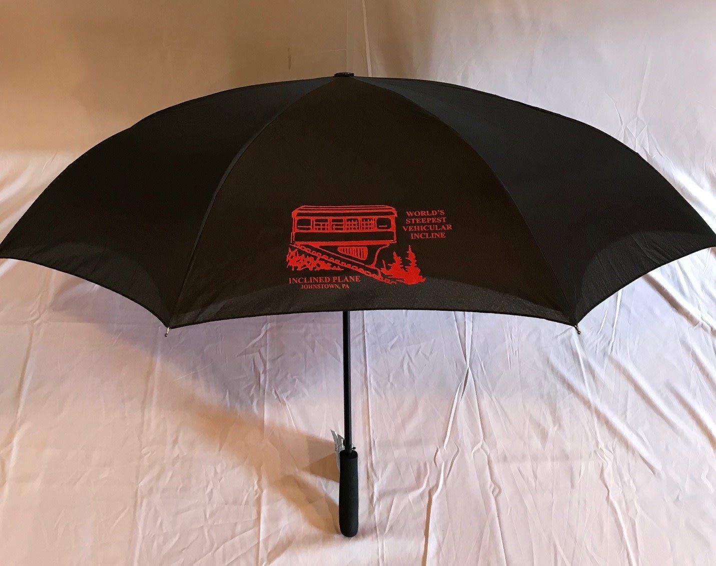Rebel Straight Handle Umbrella w/ Incline Logo