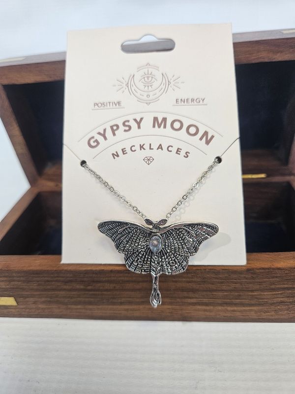 Gypsy Moon Silver Necklace