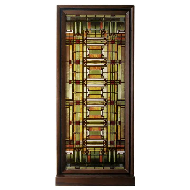 Frank Lloyd Wright Oak Park Skylight Art Glass