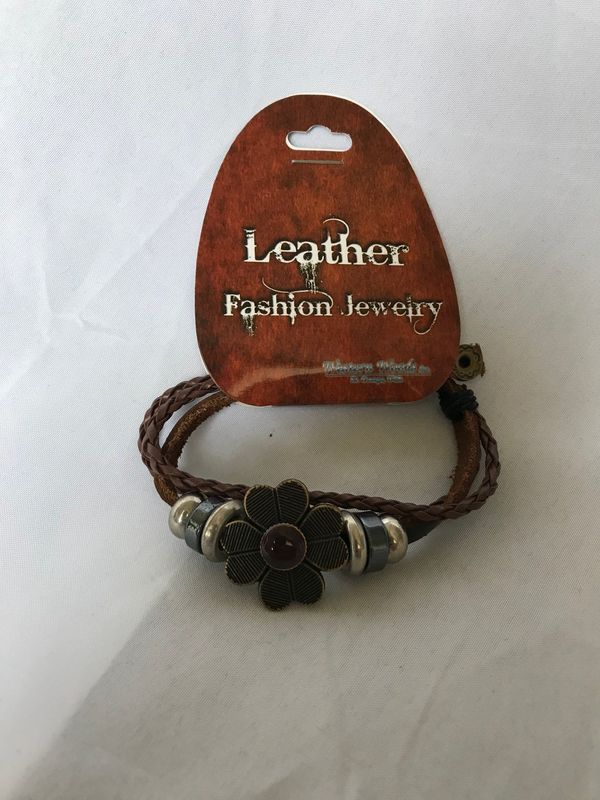 8" Leather Bracelet