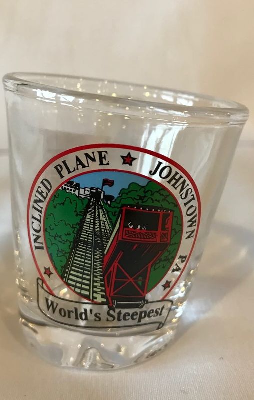 Slanted Inclined Plane Shot Glass