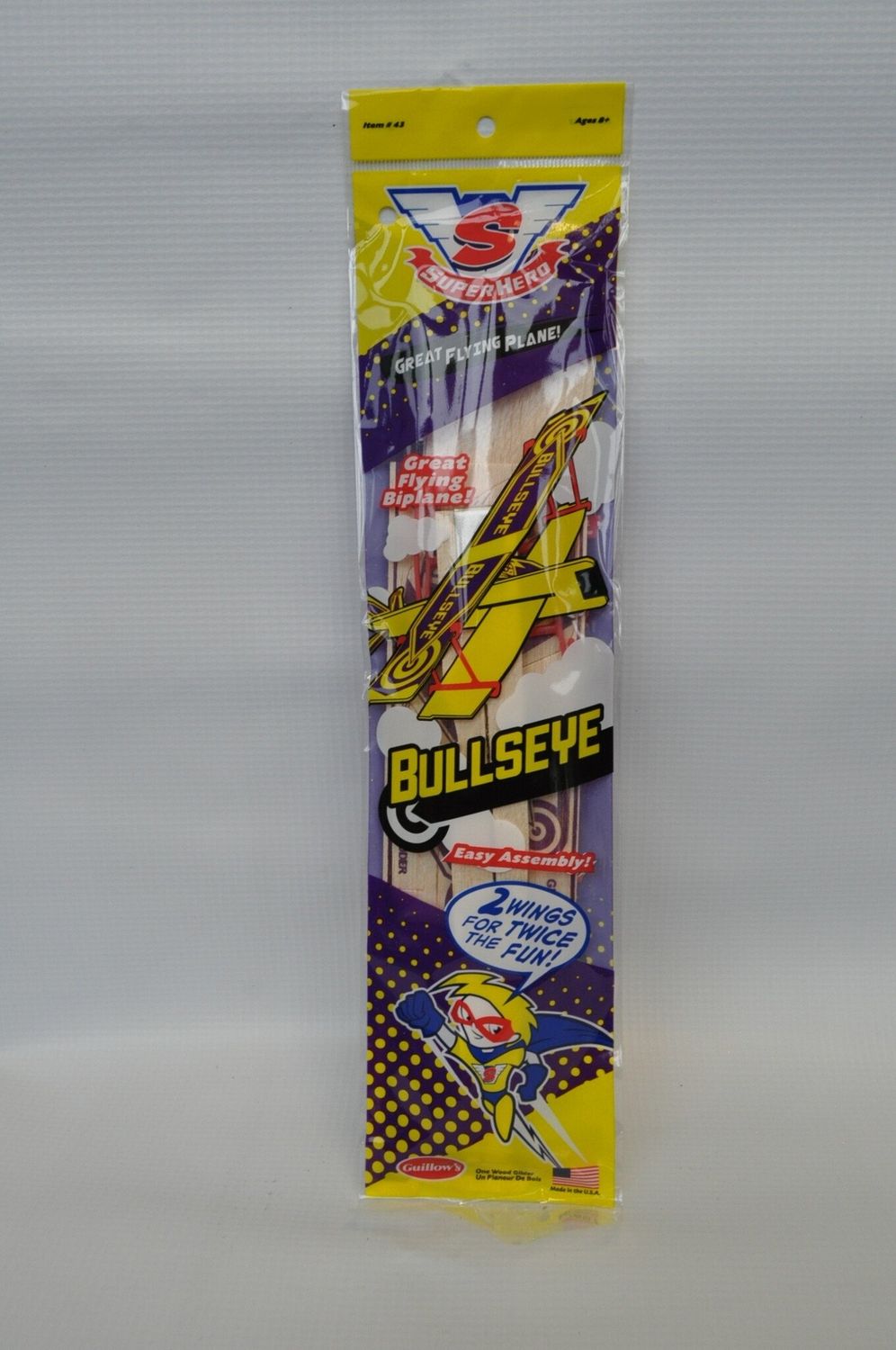 BullsEye Balsa Plane