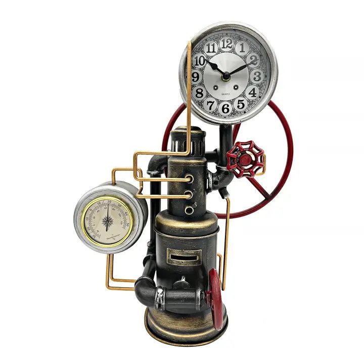 Steampunk Table Clock