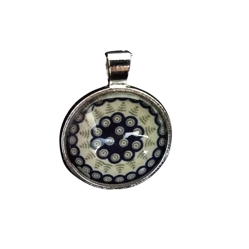 #63 Polish Pottery Jewelry Choice of Pendant