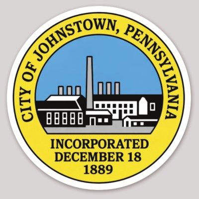 Sticker City of Johnstown Seal