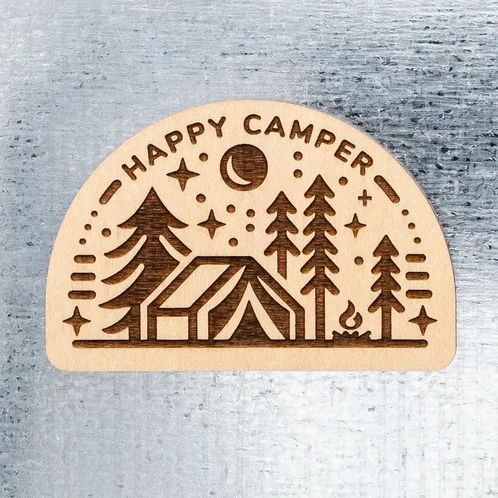 Happy Camper Magnet