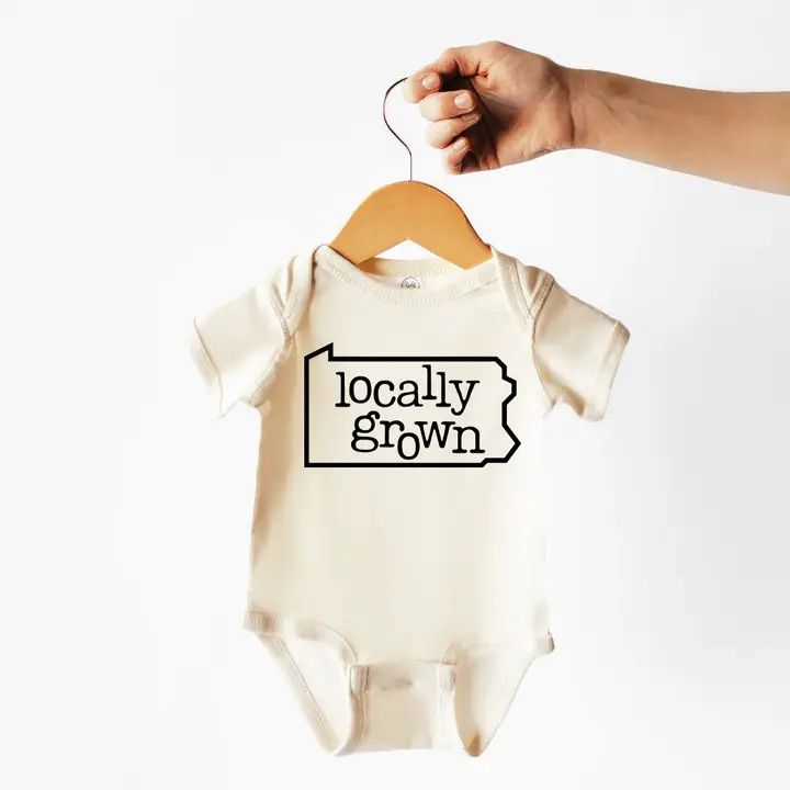 Pennsylvania | 100% Cotton Baby onesie 12m