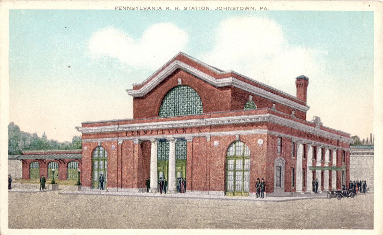 Postcard Reissue PRR Station