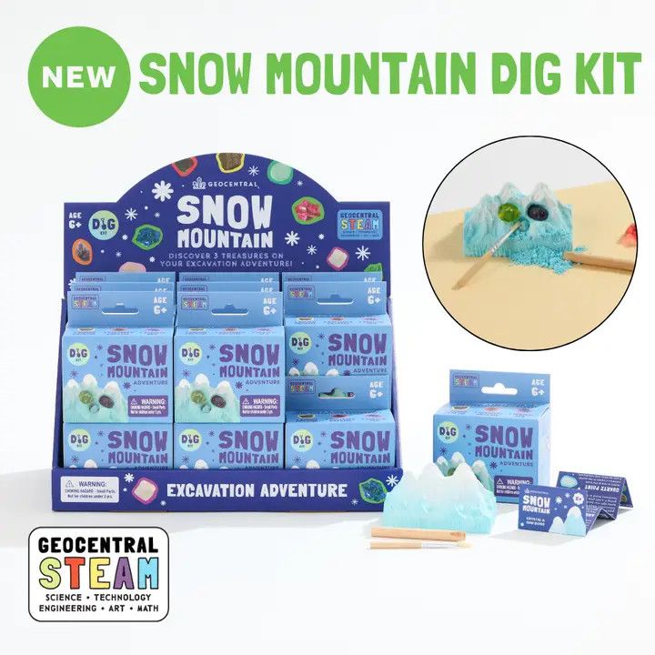 Snow Mountain Dig Kit – Steam Children’S Enrichment