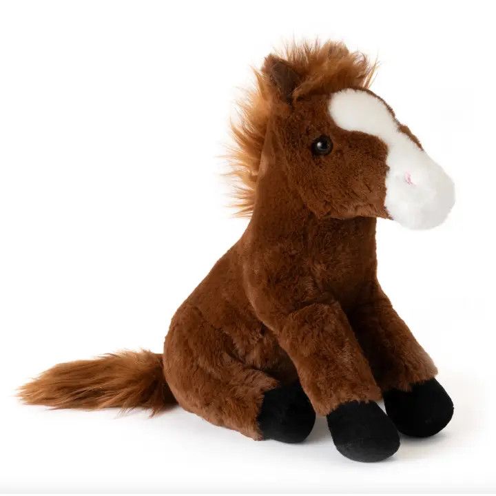 12" (28cm) Wild Onez Horse Chestnut Farm/Barnyard Stuffed Animal