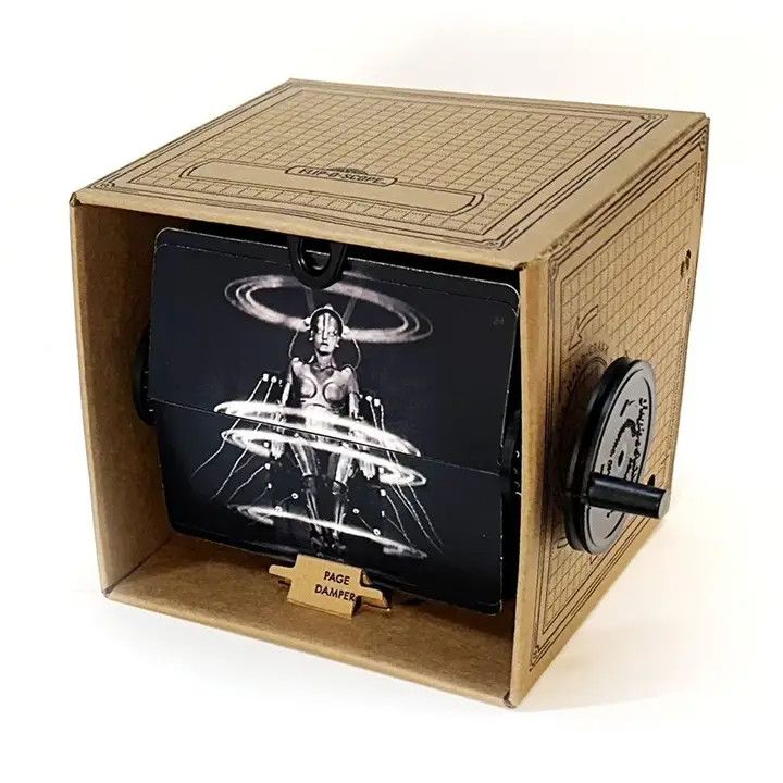 Fliposcope - Metropolis Diy Flipbook Machine Keepsake