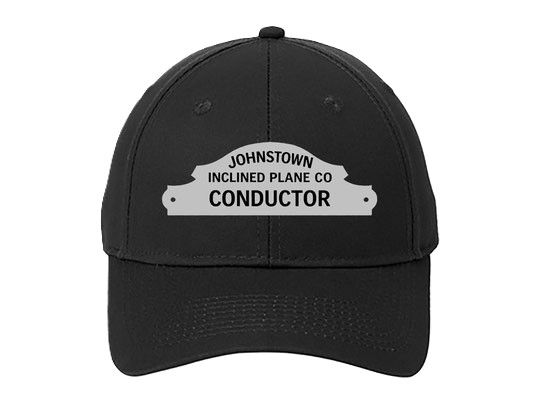 Cap,  Black, Johnstown Inclined Plane Co. Cap / Conductor