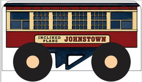 Inclined Plane, Johnstown, Pa, Scoot Toy Incline Car