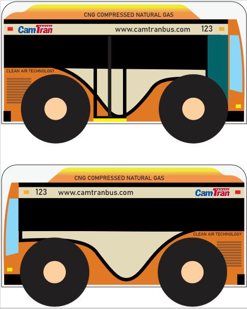 Inclined Plane, Johnstown, Pa, Scoot Toy CamTran Bus