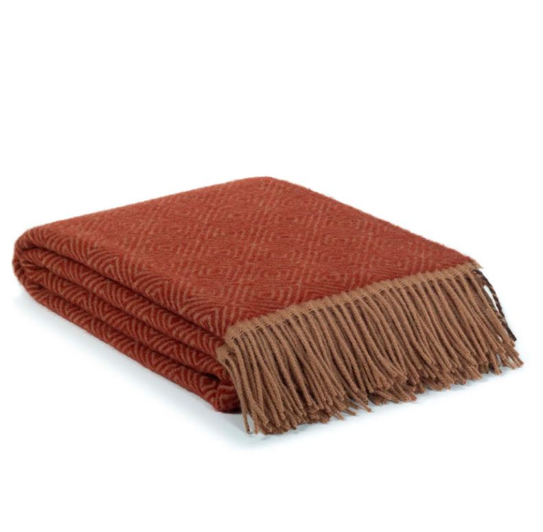 Plaid Cosy Red