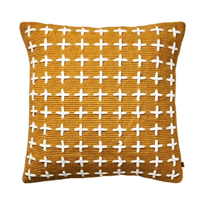 Kussenhoes Oranje-Mosterd