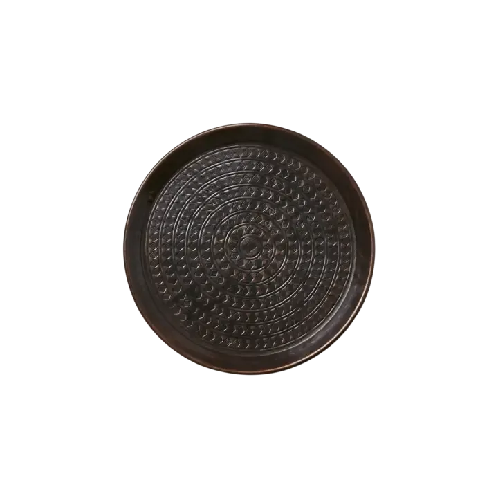 Plateau zwart rond