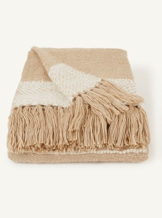 Plaid berber beige