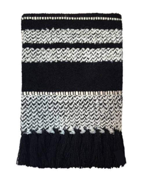 Plaid berber zwart