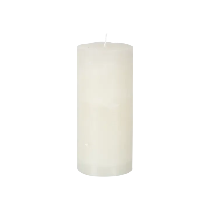 Kaars pillar ivoor large