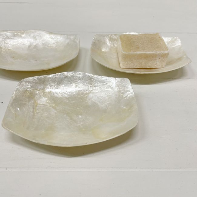 Schaaltje parelmoer 5 hoekig