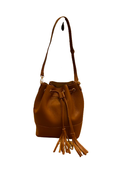 Handtas bucket met franjes