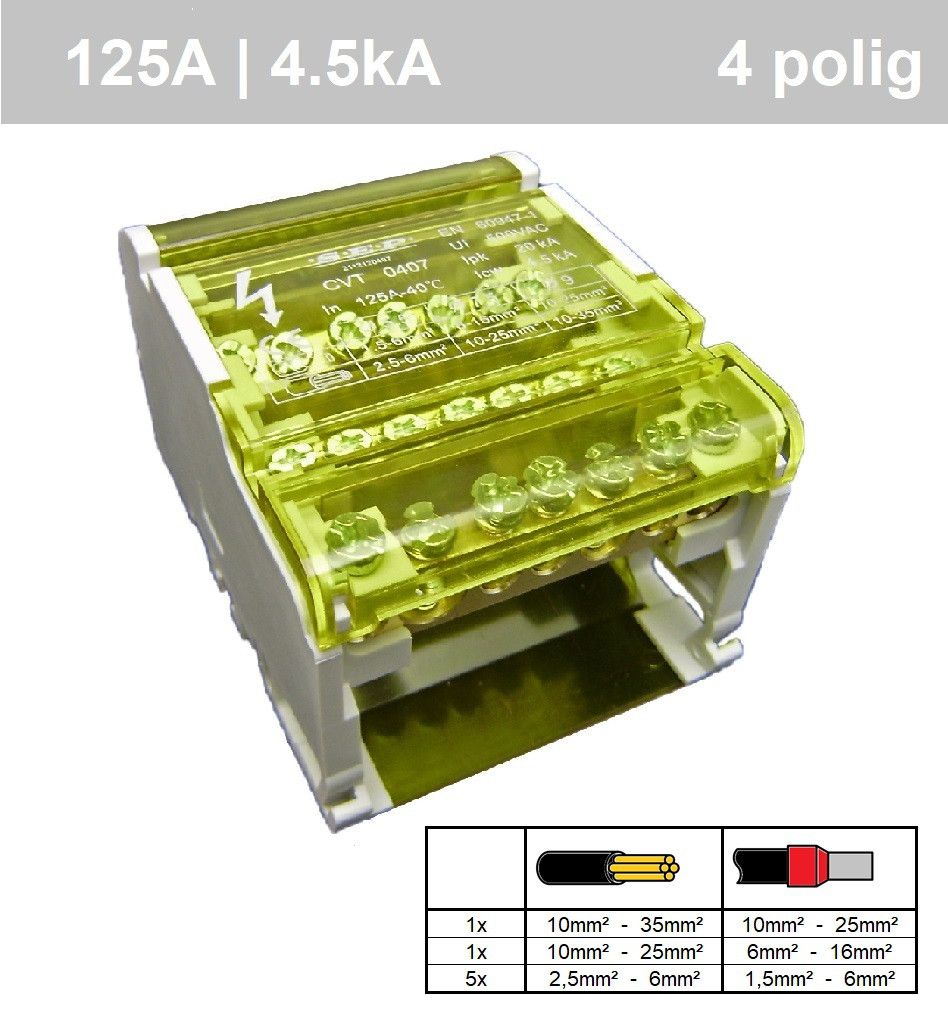SEP CVT 407  125A 4x7