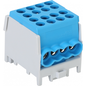 SEP HDB-25/16.3B Hoofdkabel-aftakklem 1x25mm2/3x16mm2  blauw