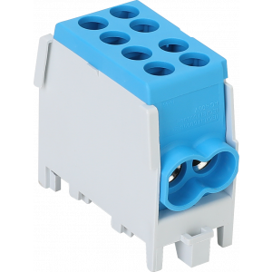 SEP HDB-25/16.1B Hoofdkabel-aftakklem 1x25mm2/1x16mm2  blauw