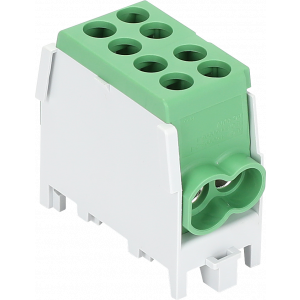 SEP HDB-25/16.1GN Hoofdkabel-aftakklem 1x25mm2/1x16mm2  groen