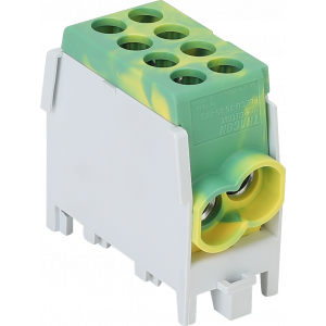 SEP HDB-25/25.1PE Hoofdkabel-aftakklem 2x25mm2 geel/groen