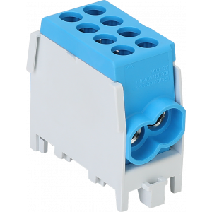 SEP HDB-25/25.1B Hoofdkabel-aftakklem 2x25mm2 blauw