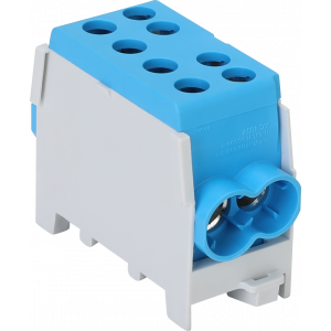 SEP HDB-35/25.1B Hoofdkabel-aftakklem 1x35mm2/1x25mm2 blauw