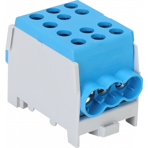 SEP HDB-35/25.2B Hoofdkabel-aftakklem 1x35mm2/2x25mm2 blauw