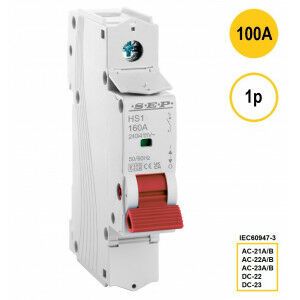 SEP HS1 Hoofdschakelaar 1p 100A (240/415V)