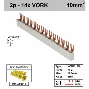 SEP F02014G06 Kam 2f VORK 14p 17,8mm M6