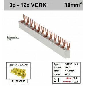 SEP F03012G06 Kam 3f VORK 12p 17,8mm M6