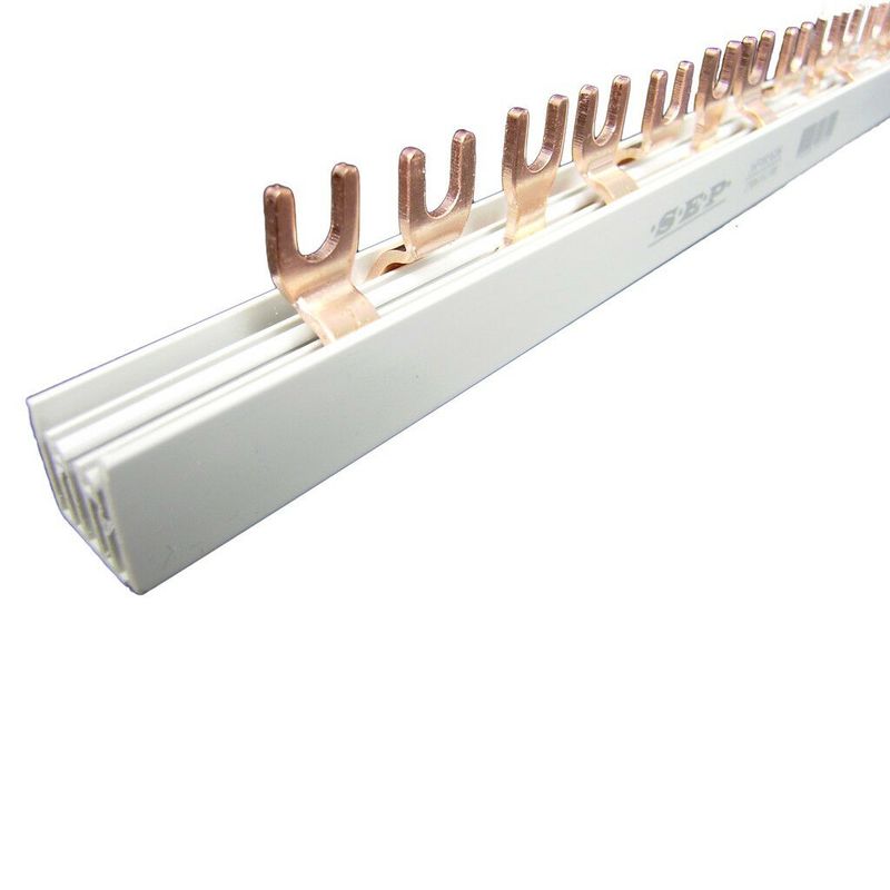 SEP 16F003G06 Kam 3 fase, 16mm2, 54 FORK, M6, 17.8mm, grijs