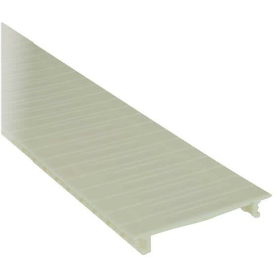 CHBS-S48 (RAL9002) sluitplaat grijswit