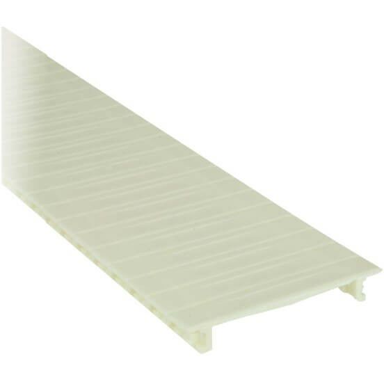 CHBS-S48 (SNOW WHITE Near RAL 9016) sluitplaat