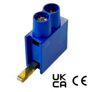 SEP DTL, blauw,  dubbel 2x10mm laag