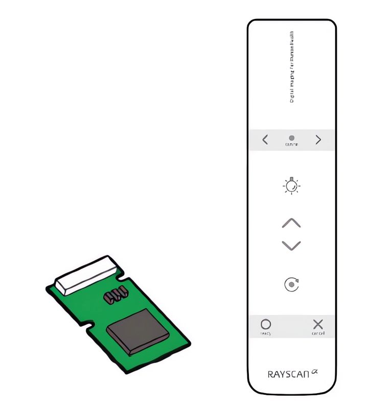 Remote Control - Fernbedienung RAYScan alpha/+