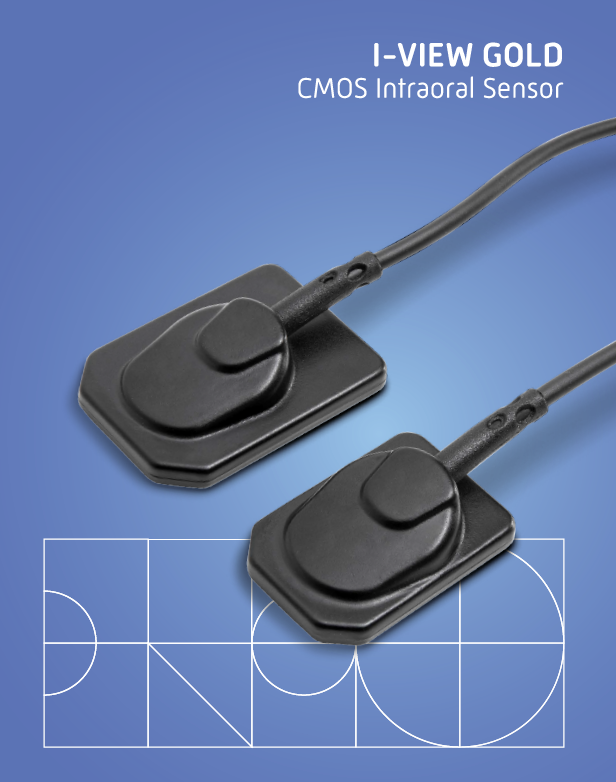 I-View CMOS Intraoral Sensor - GOLD, 2 Größen