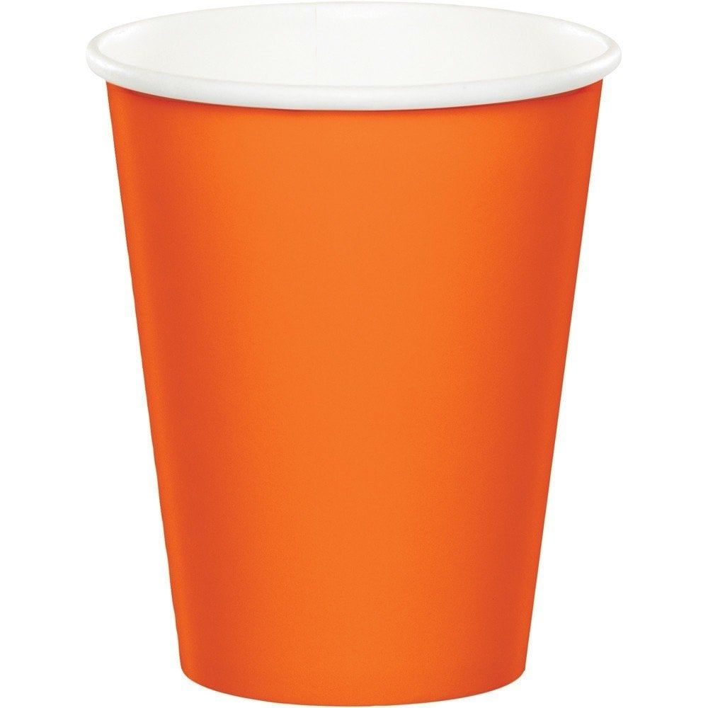 SUNKISSED ORANGE CUPS 8CT