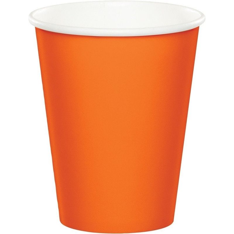 SUNKISSED ORANGE CUPS 8CT