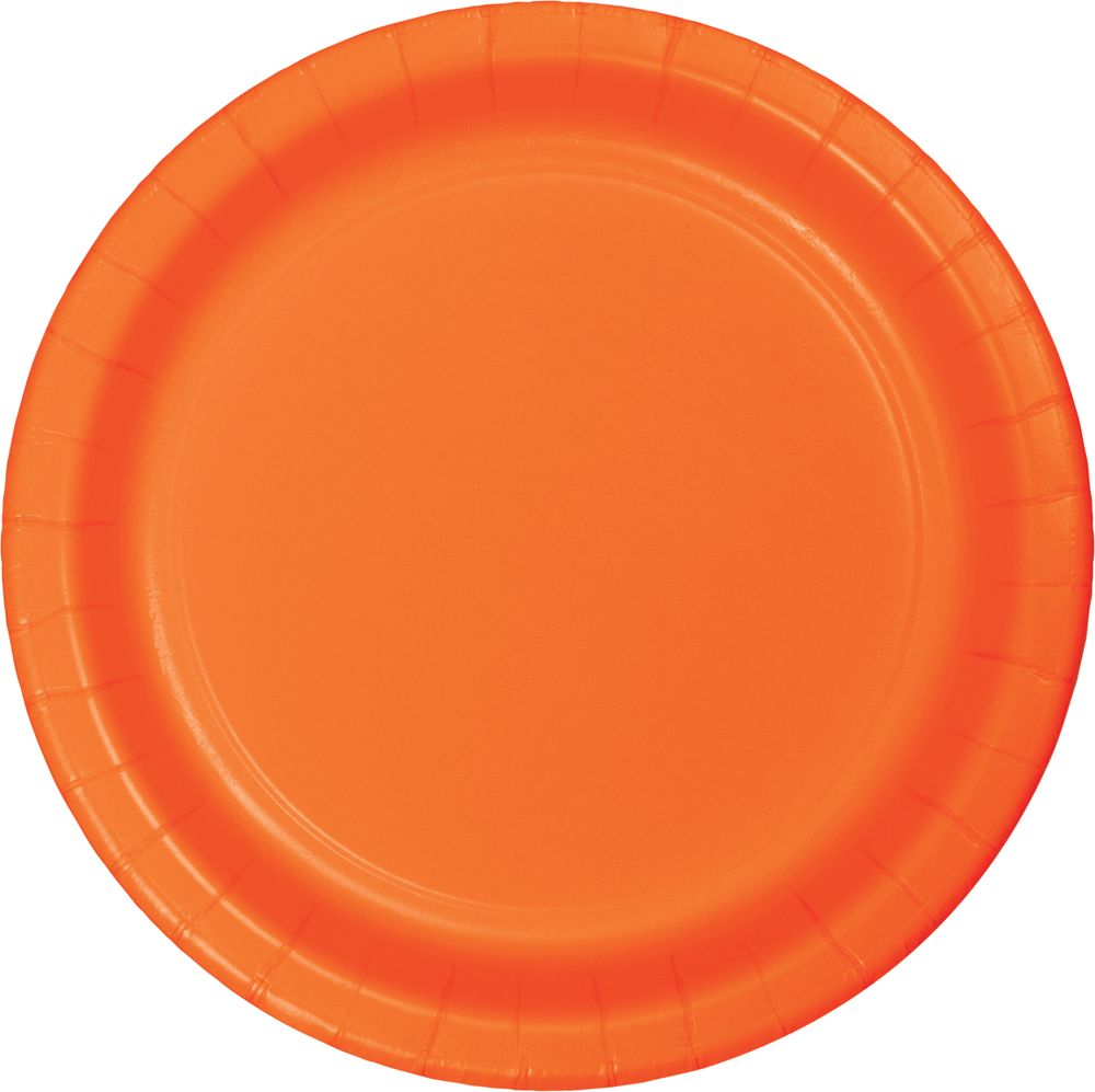 SUNKISSED ORANGE LUNCHEON PLATE