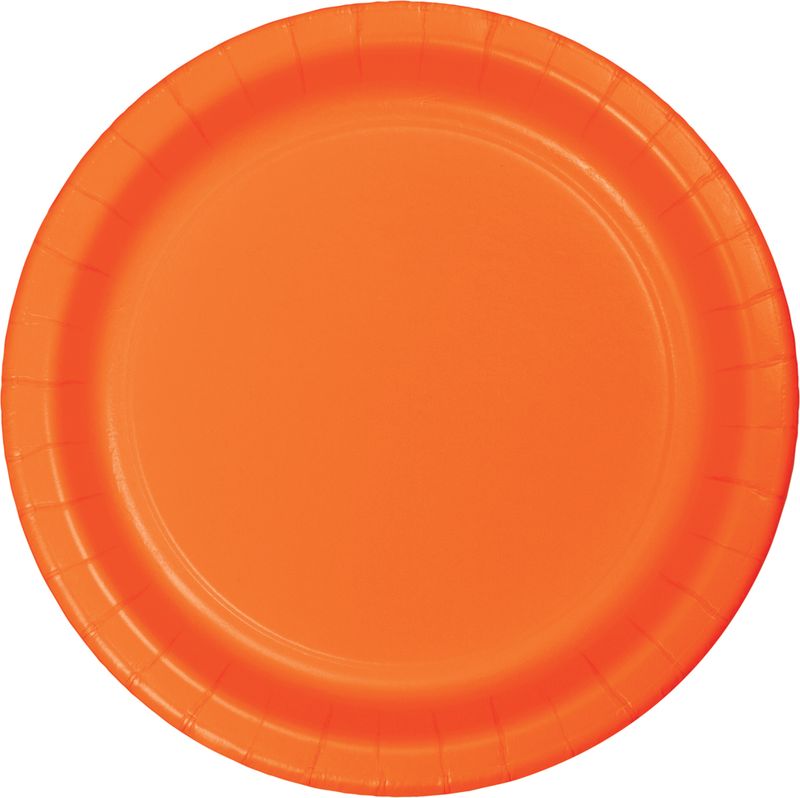 SUNKISSED ORANGE LUNCHEON PLATE