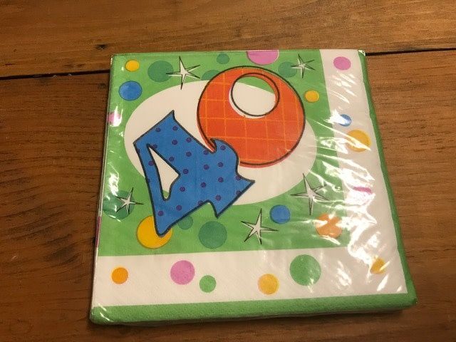 40TH BIRTHDAY GLEE NAPKIN