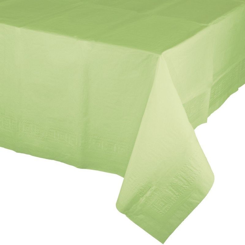 PISTACHIO PLASTIC   TABLE COVER